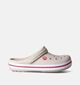 Crocs Crocband Clog Claquettes en Beige pour femmes (356293)