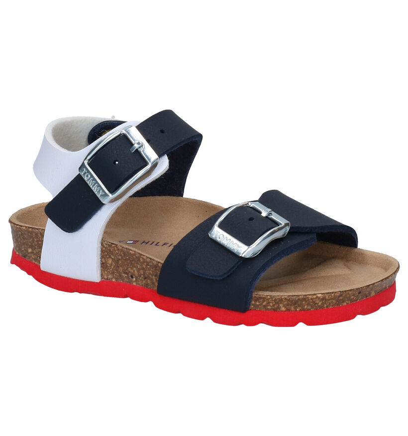 Tommy Hilfiger Blauwe Sandalen in kunstleer (285674)