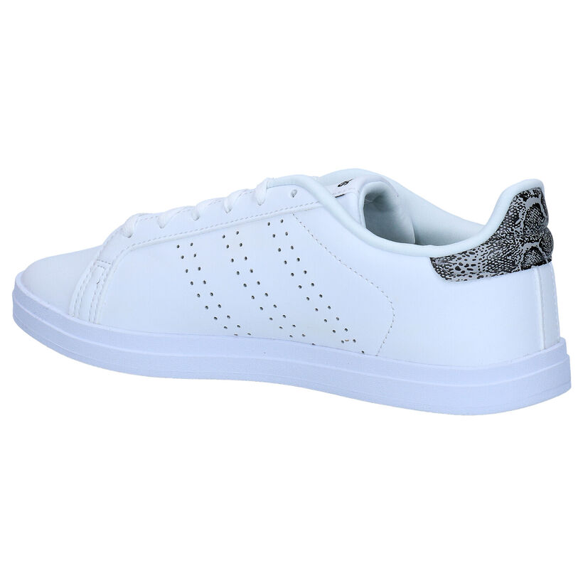 adidas Courtpoint CL X Witte Sneakers in kunstleer (276445)