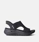 Skechers Arch Fit 2.0 Everyday Zwarte Sandalen voor dames (354727)