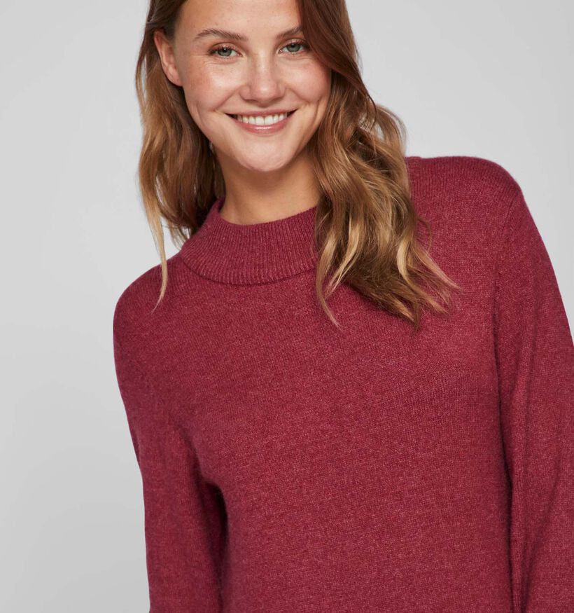 Vila Ril Rode Trui jurk voor dames (328874)