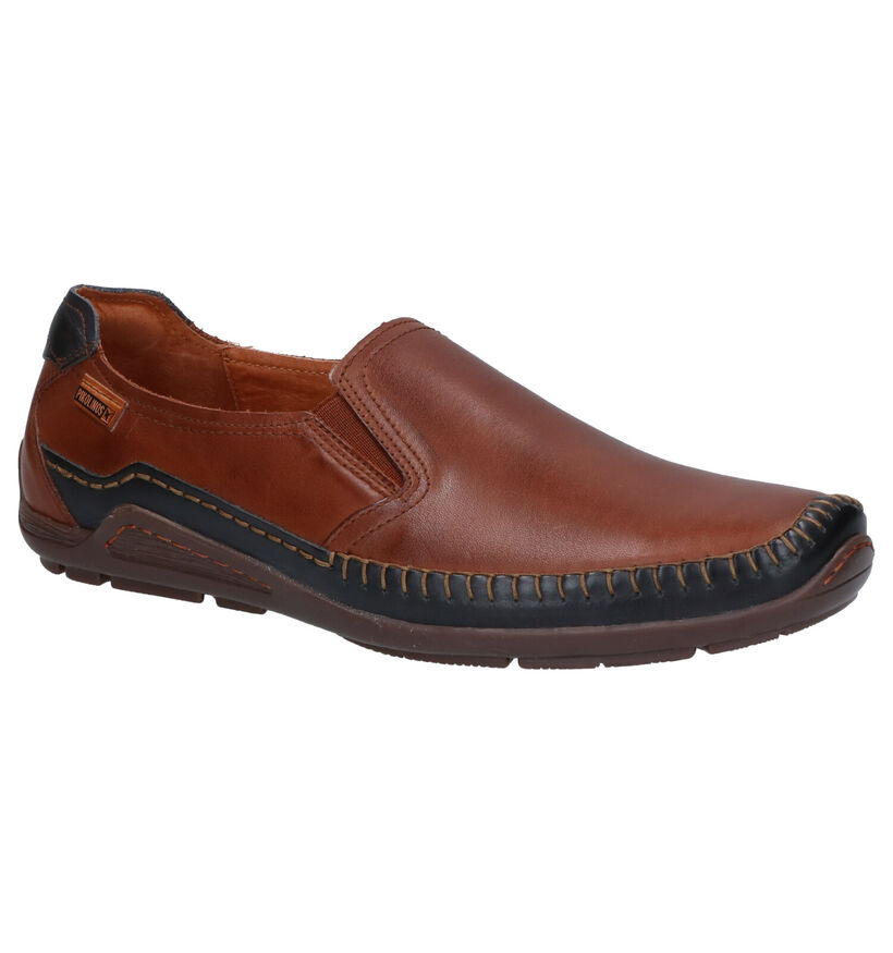 Pikolinos Azores Chaussures sans lacets en Cognac en cuir (289152)