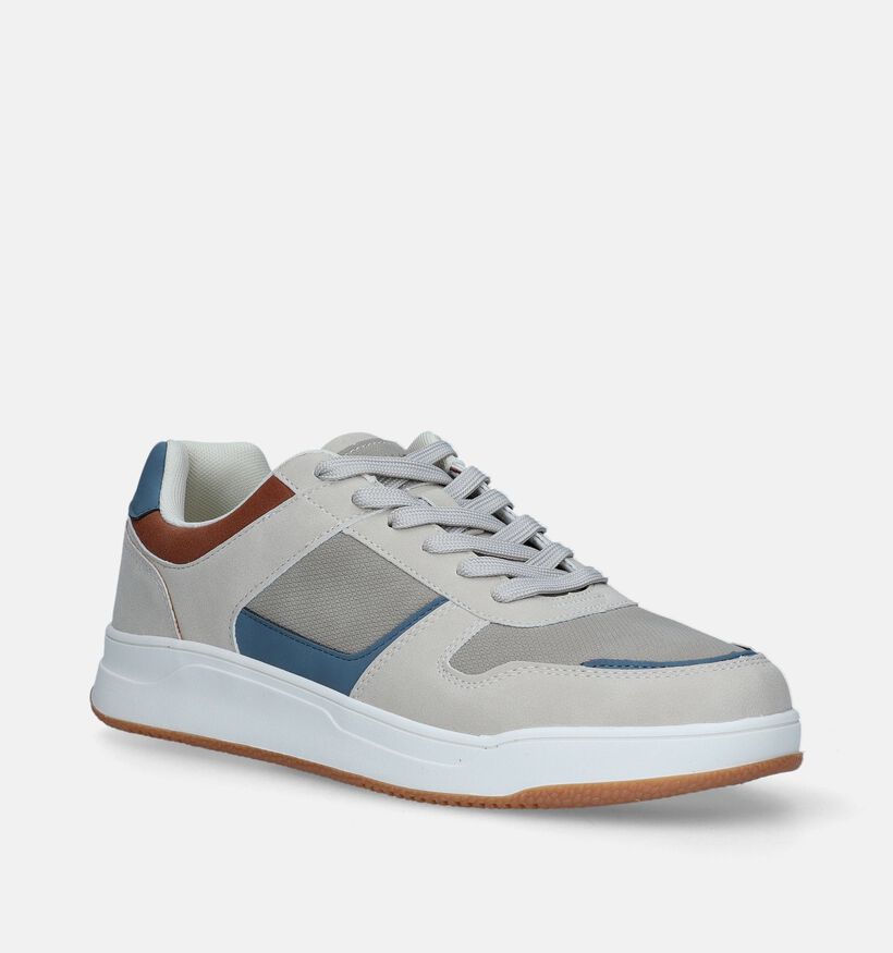 Origin Beige Veterschoenen voor heren (340106) - geschikt voor steunzolen