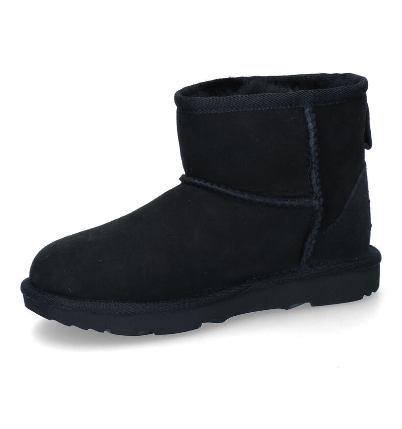 UGG Classic Mini II K Bottines en Noir pour filles (294873)