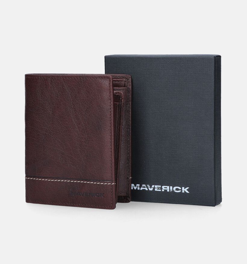 Maverick Portefeuille en Marron pour hommes (374904)