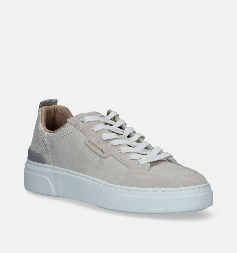 Björn Borg Chaussures à lacets en Beige clair pour hommes (336917) - pour semelles orthopédiques