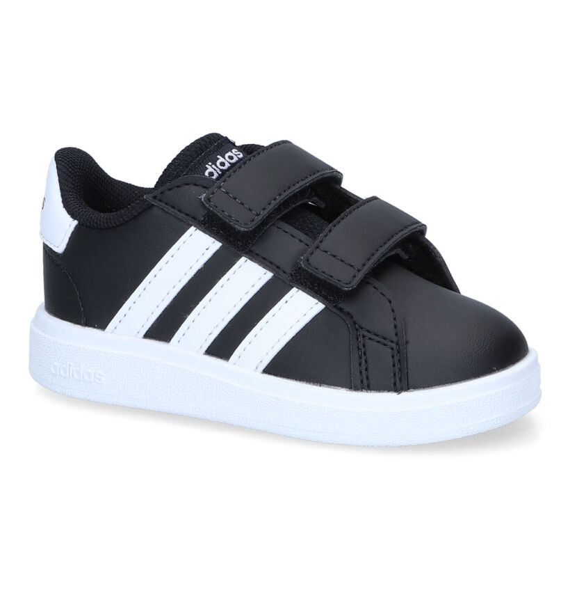 adidas Grand Court 2.0 Baskets en Noir pour garçons (311343)