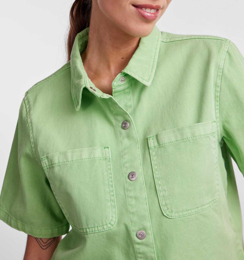Pieces Blume Groen Hemd voor dames (326786)