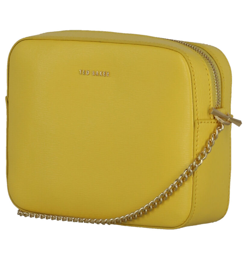 Ted Baker Sac porté croisé en Jaune en cuir (251679)