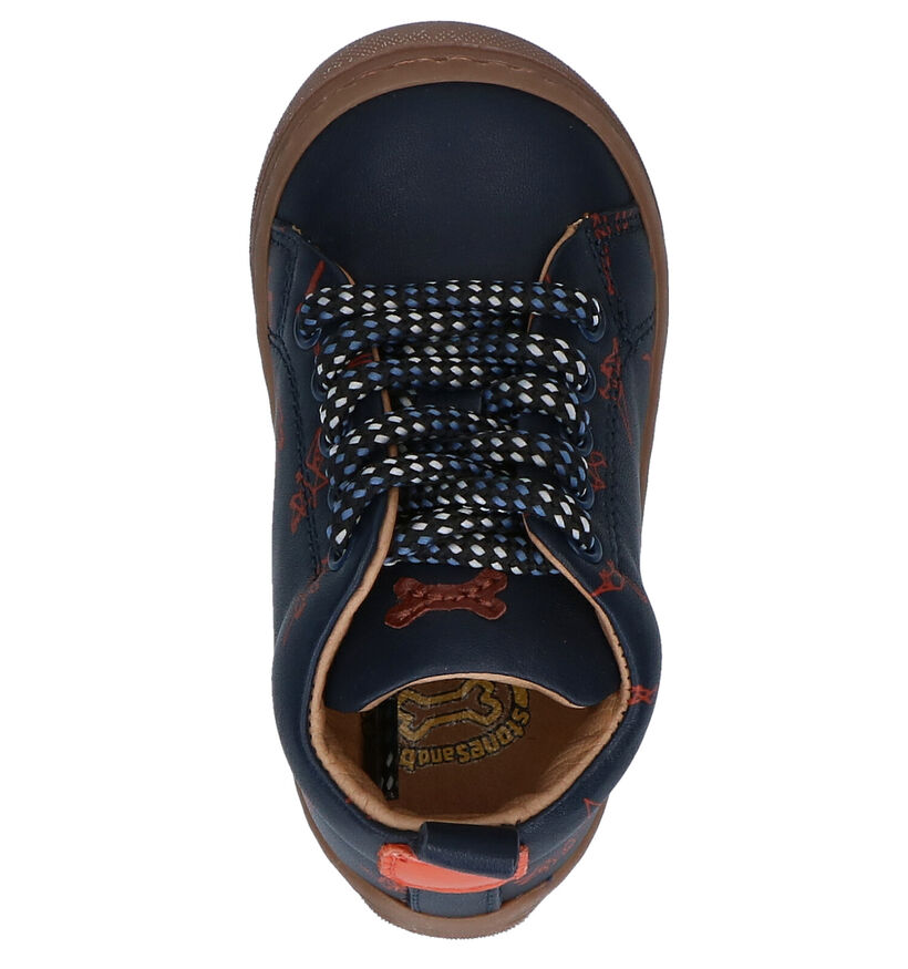 STONES and BONES Vorm Chaussures pour b&eacute;b&eacute; en Cognac pour gar&ccedil;ons (295065) - pour semelles orthop&eacute;diques