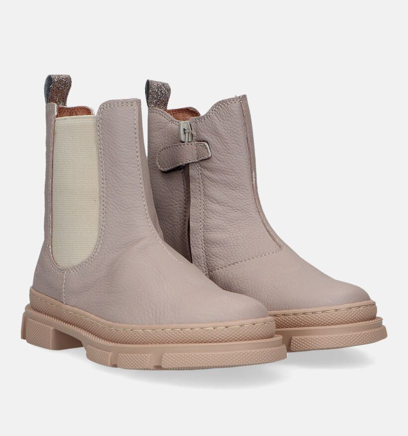 FR by Romagnoli Beige Chelsea boots voor meisjes (330308)