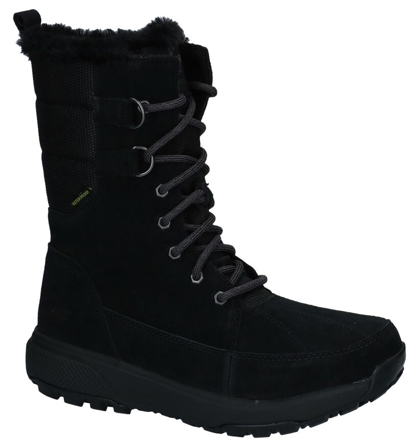 Skechers On-The-Go Bottes de neige en Noir en daim (225935)