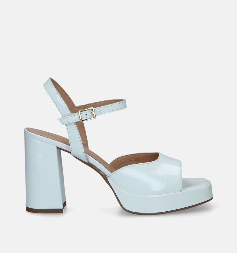 Signatur Witte Sandalen Met Blokhak voor dames (337893)