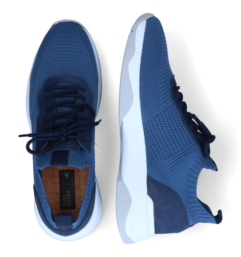 Bullboxer Blauwe Sneakers voor heren (305749) - geschikt voor steunzolen