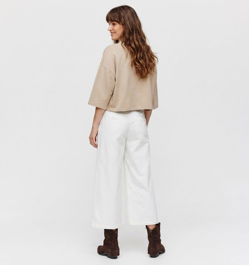 JDY Aura Witte Geklede Broek voor dames (375096)