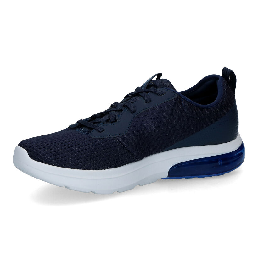 Skechers Go Walk Air Baskets en Bleu pour hommes (318133)