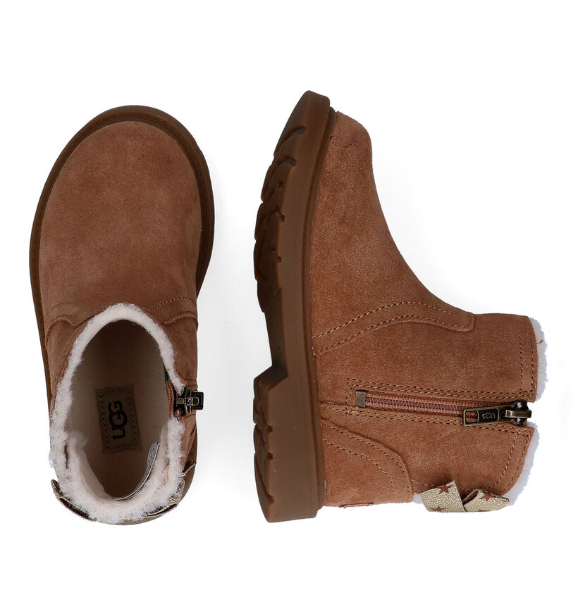 UGG Lynde Bottes en Cognac en nubuck (294899)