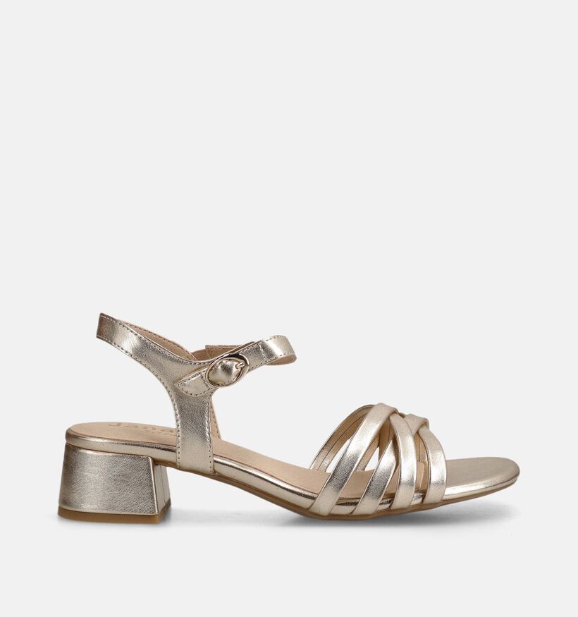Jana Sandales &agrave; talons en Or pour femmes (371798)