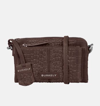 Burkely Crossbody tassen Bruin/Zilver