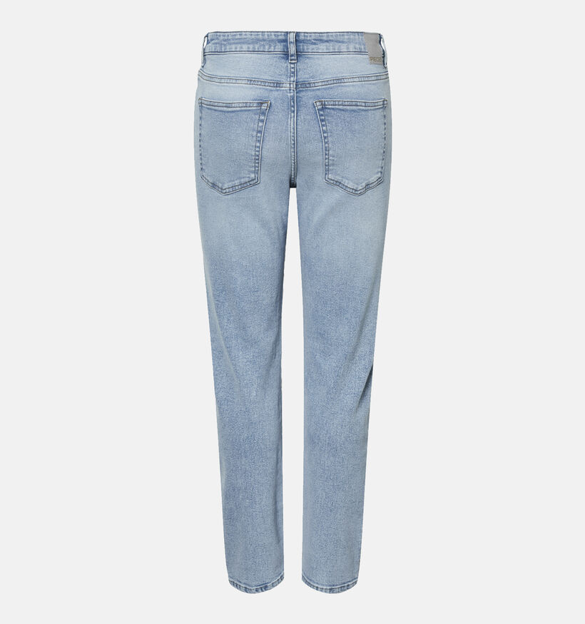 Pieces Bella Blauwe Straight leg jeans L30 voor dames (351103)