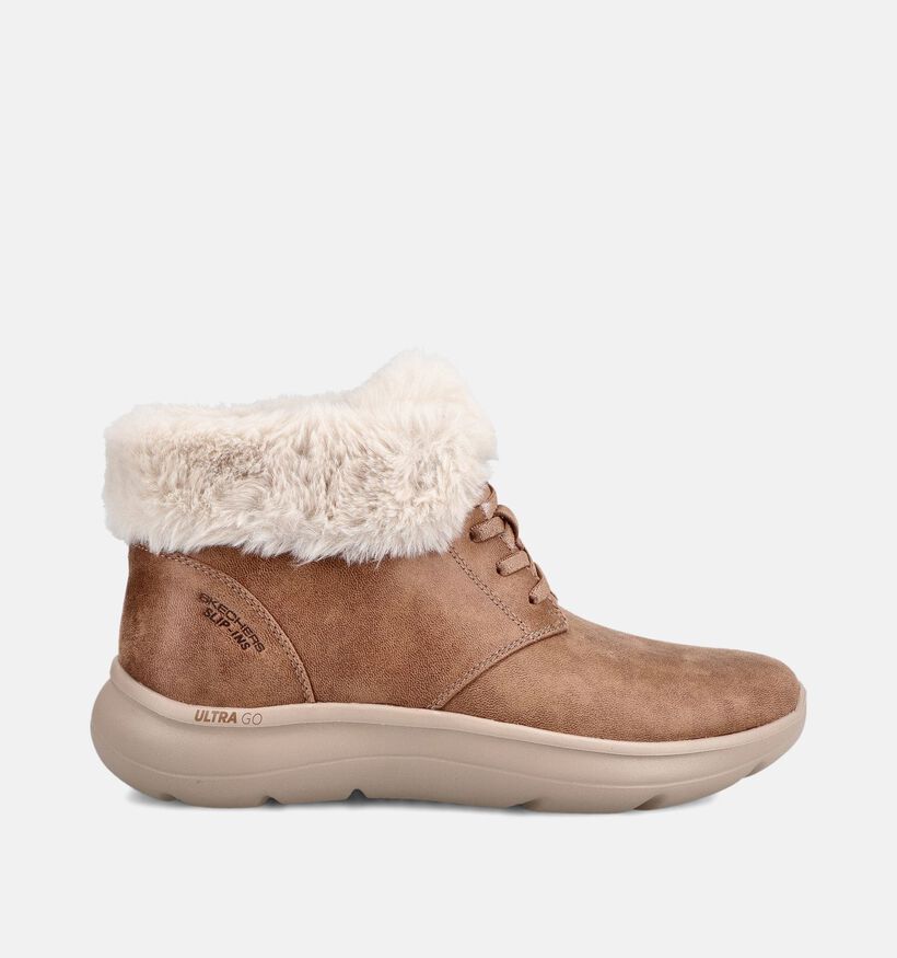 Skechers On-The-Go Encore Phoebe Bruine Boots voor dames (378082)