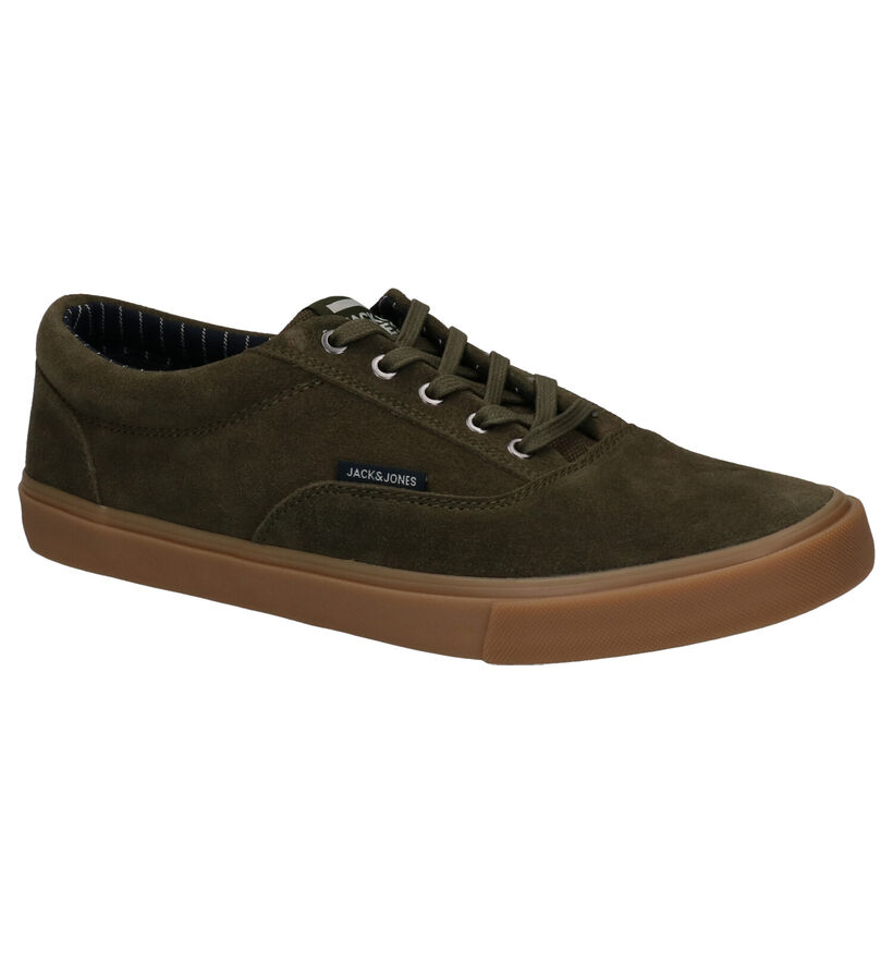 Jack & Jones Vision Skate Sneakers en Naturel en daim (256066)