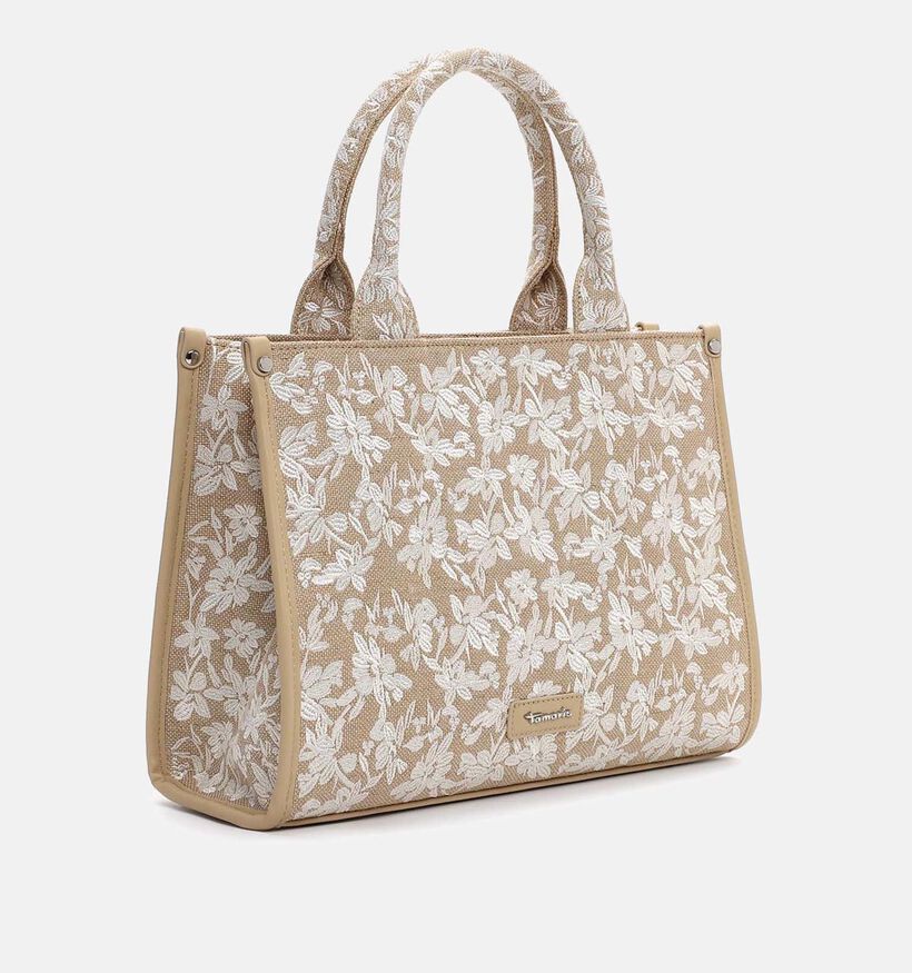 Tamaris Katima Flower Beige Shoppertas voor dames (371323)