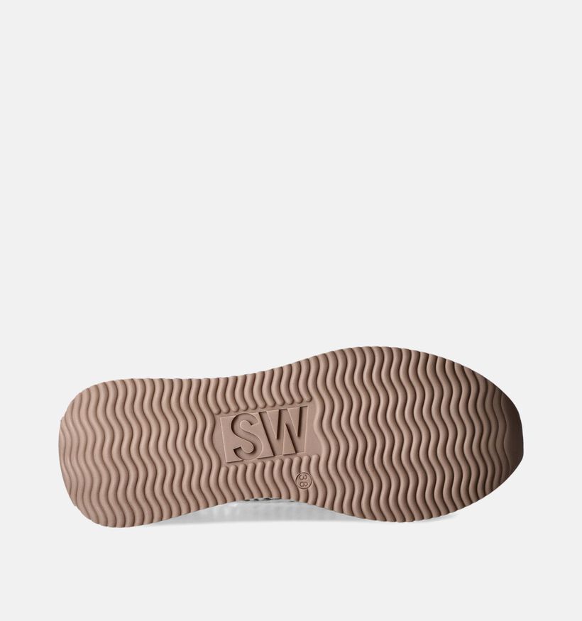 Softwaves Witte Veterschoenen voor dames (357247) - geschikt voor steunzolen