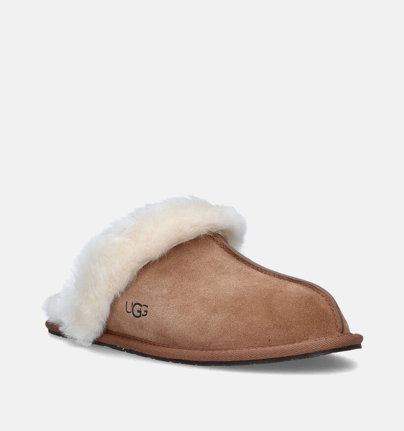 UGG Scufette II Pantoufles en Cognac pour femmes (358703)