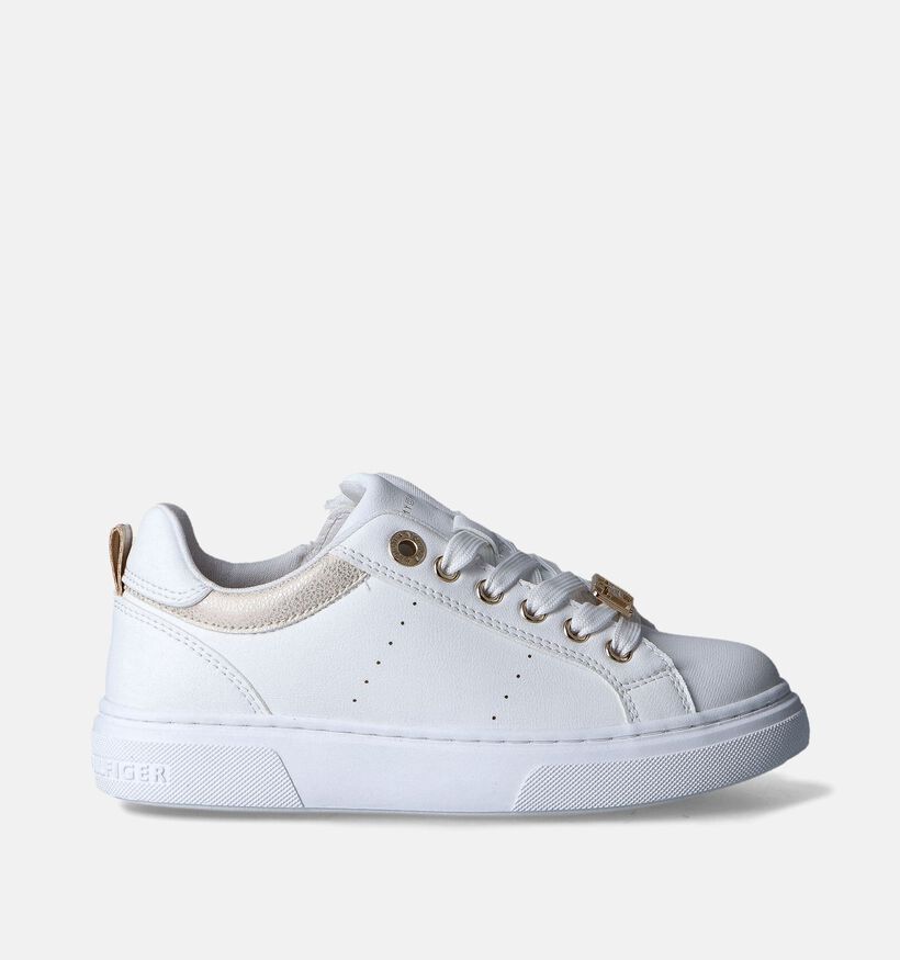 Tommy Hilfiger Baskets basses en Blanc pour filles (352557) - pour semelles orthopédiques