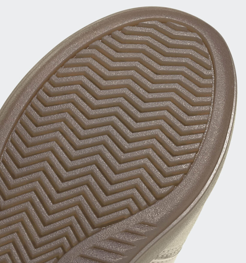 adidas Barreda Decode Lux Baskets en Ecru/Rose pour femmes (365412) - pour semelles orthopédiques