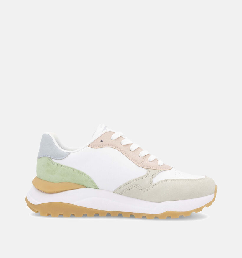 Rieker Witte Sneakers voor dames (354985) - geschikt voor steunzolen