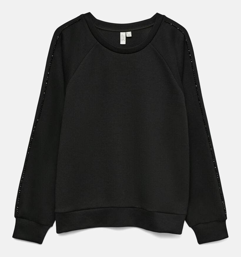 Vero Moda Heartley Sweatshirt en Noir pour femmes (365666)