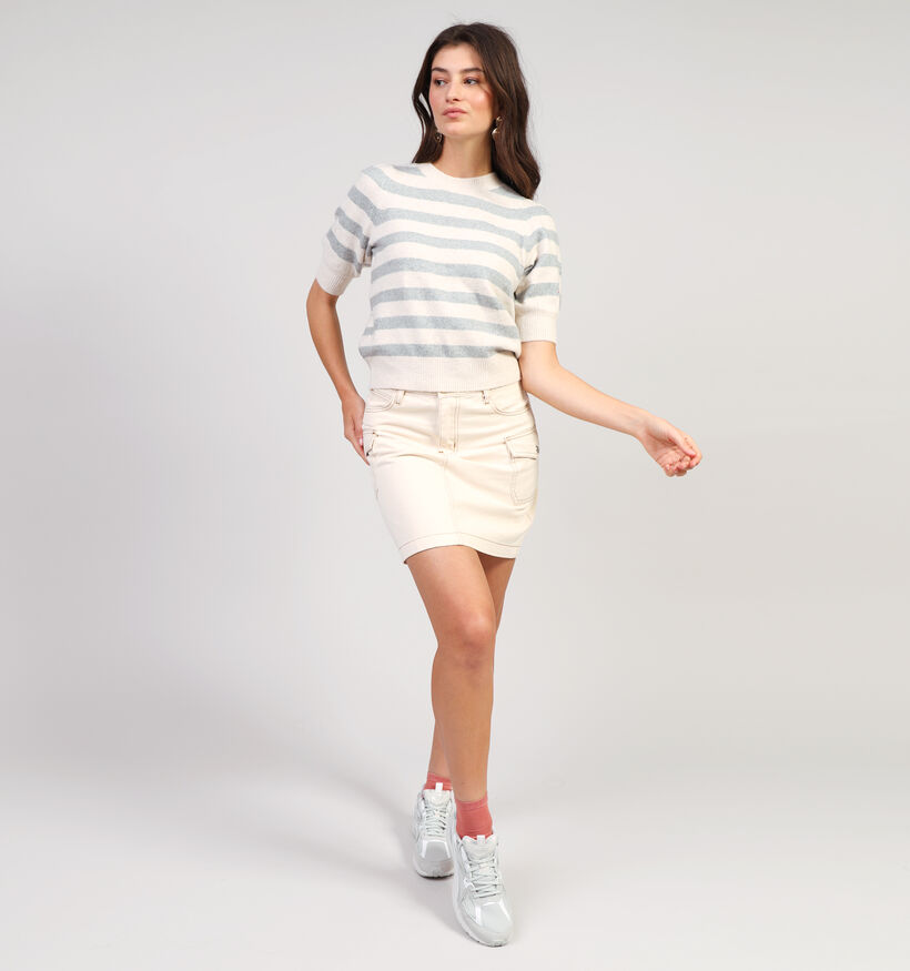 Vero Moda Doffy Pull en tricot en Brun pour femmes (352206)