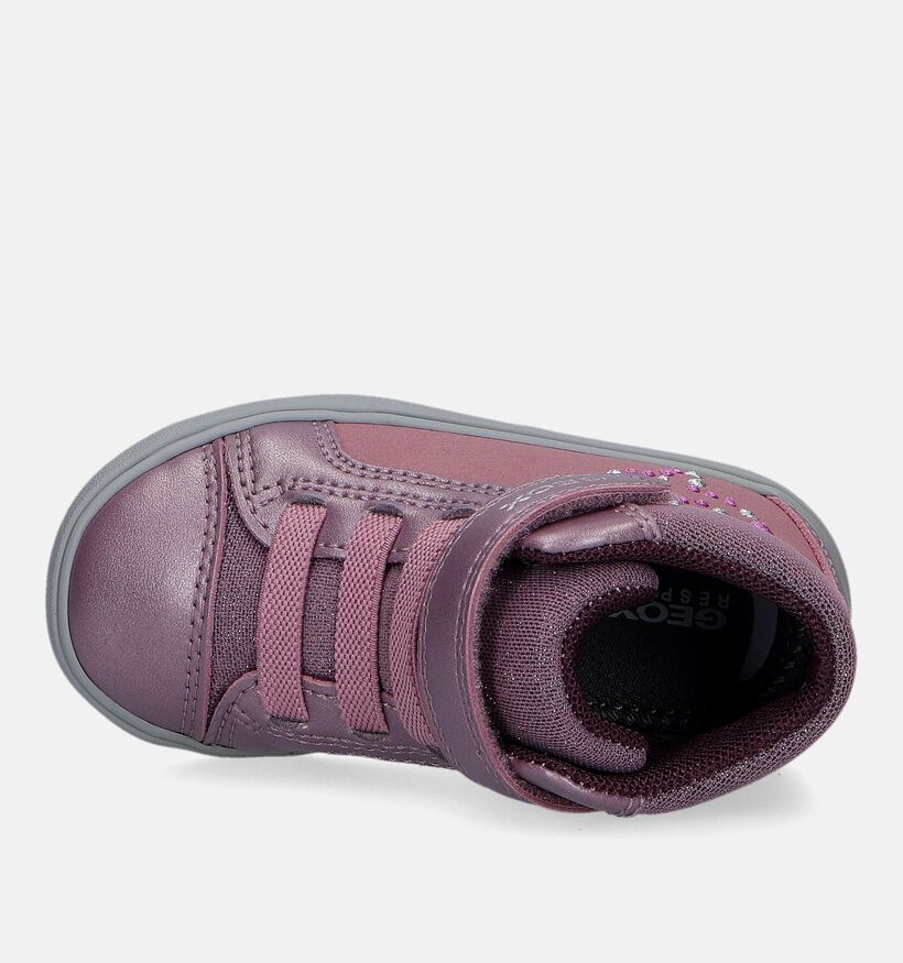 Geox Gisli Chaussures pour bébé en Rose pour filles (330102) - pour semelles orthopédiques