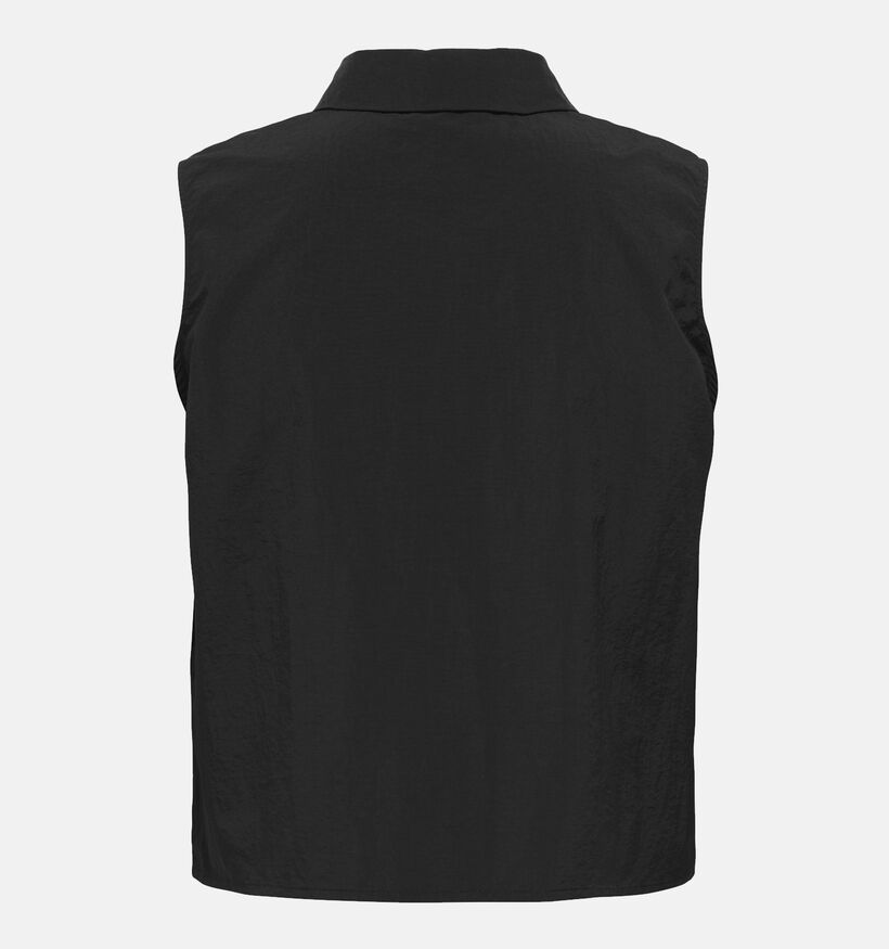 JDY Connie Zwart Blouse zonder Mouwen voor dames (359074)