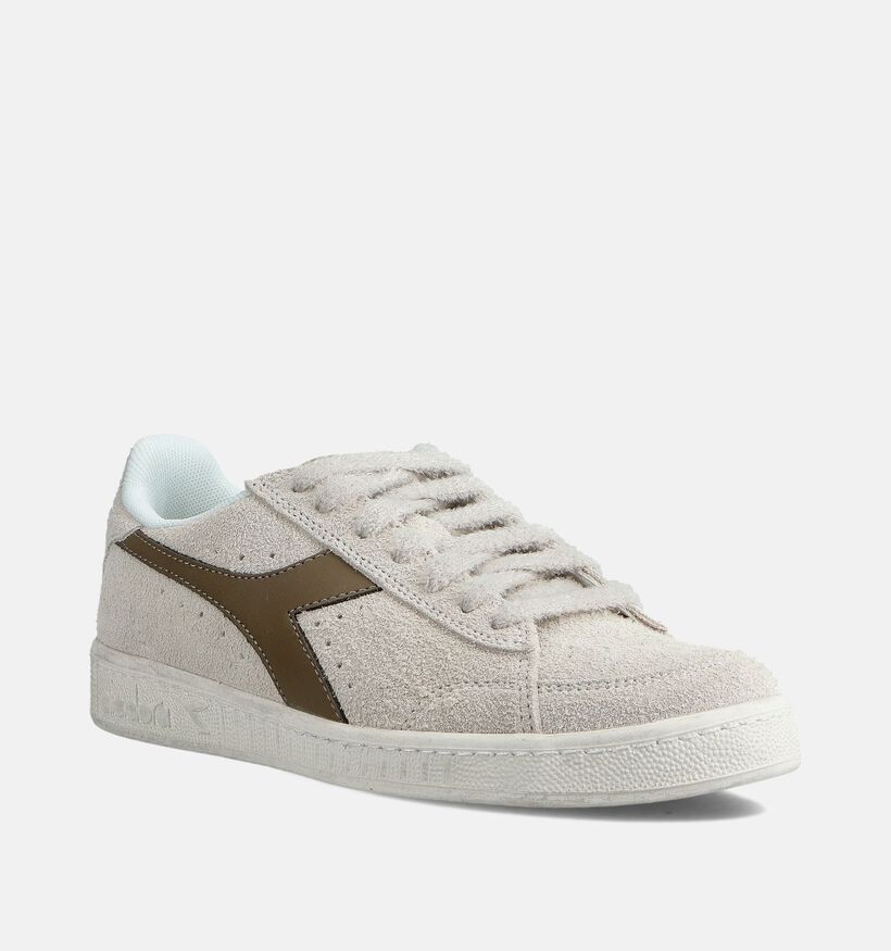 Diadora Game Low Baskets en Ecru pour femmes (361390) - pour semelles orthopédiques