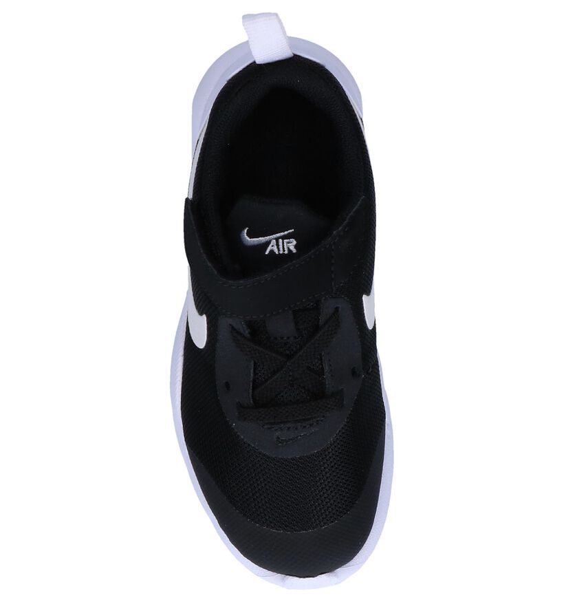 Zwarte Sneakers Nike Air Max in stof (249813)