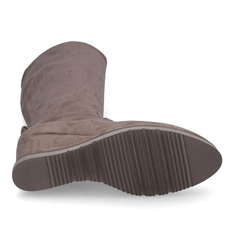 Unisa Usar Bottes à stretch en Taupe pour femmes (316176)