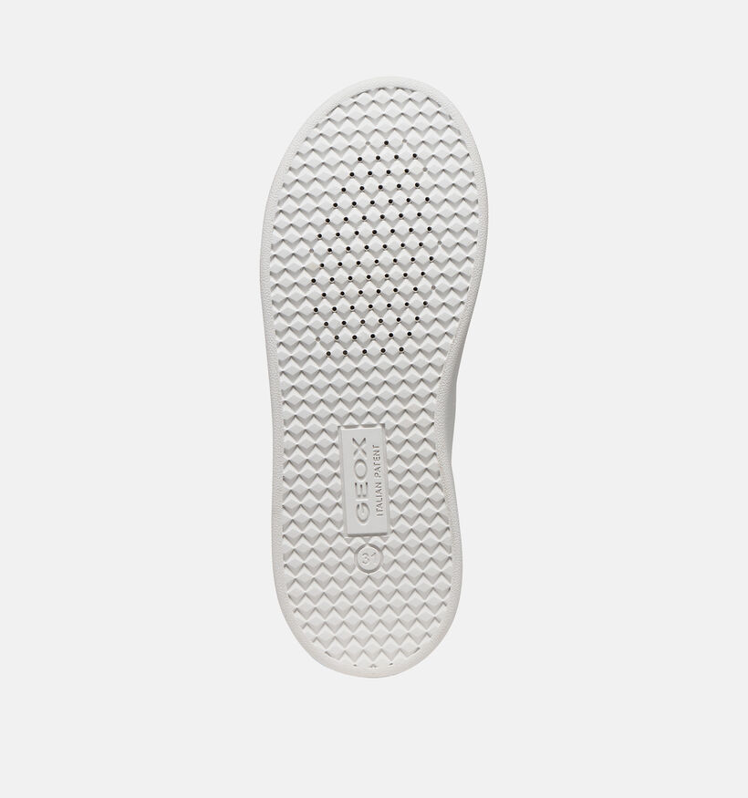 Geox Eclyper Baskets en Blanc pour filles (368436) - pour semelles orthop&eacute;diques