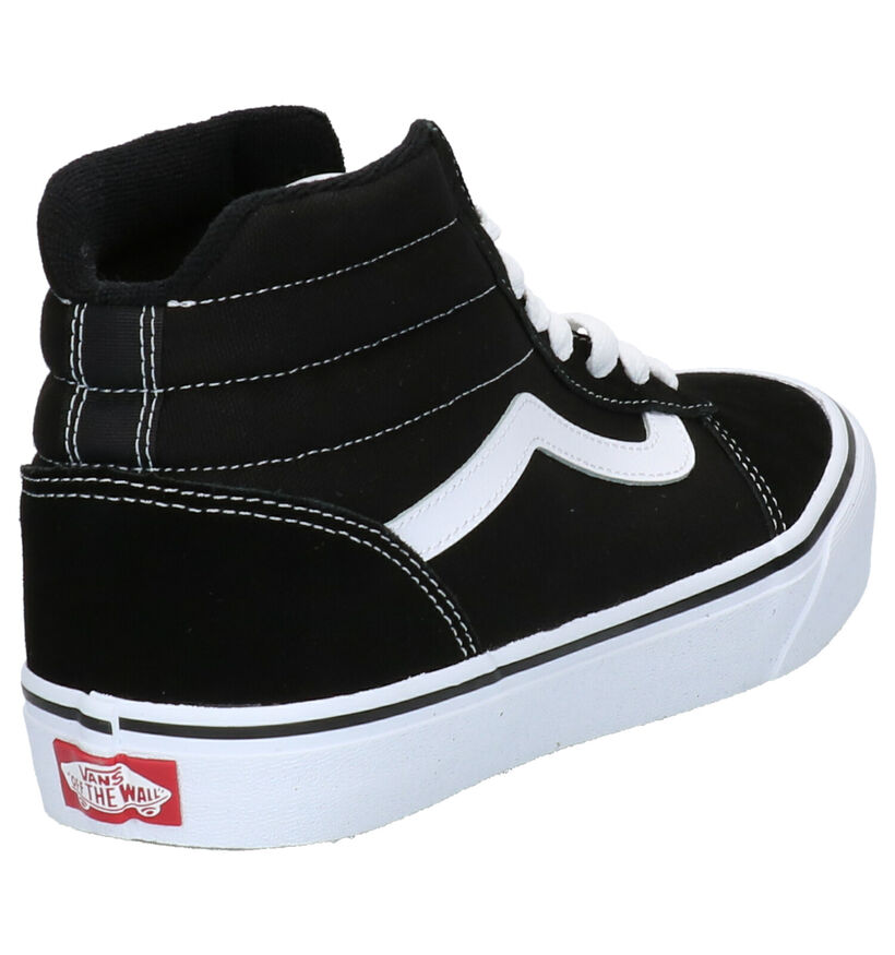 Vans Ward Baskets en Noir en daim (264183)