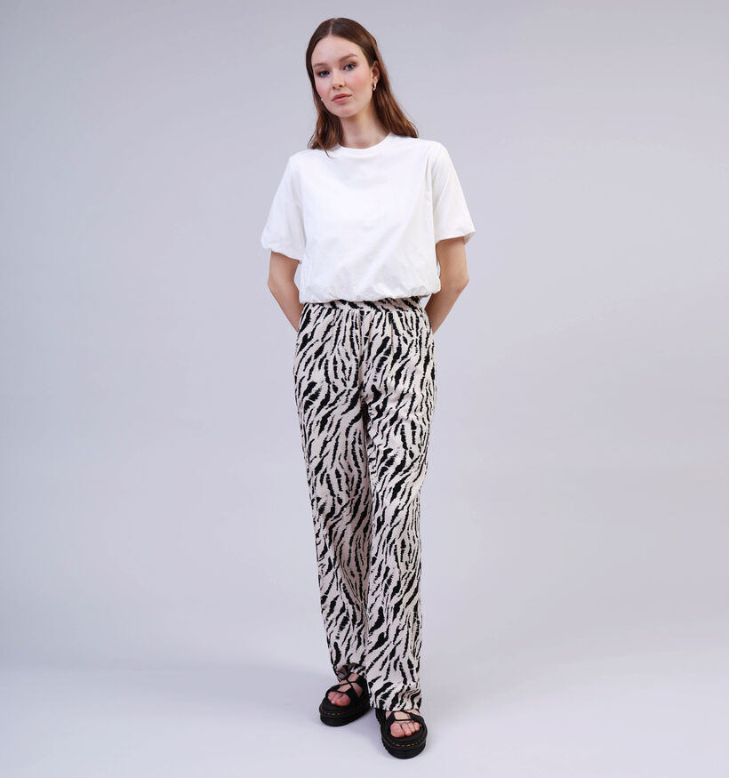Vero Moda Penny Cropped T-shirt en Blanc pour femmes (358790)