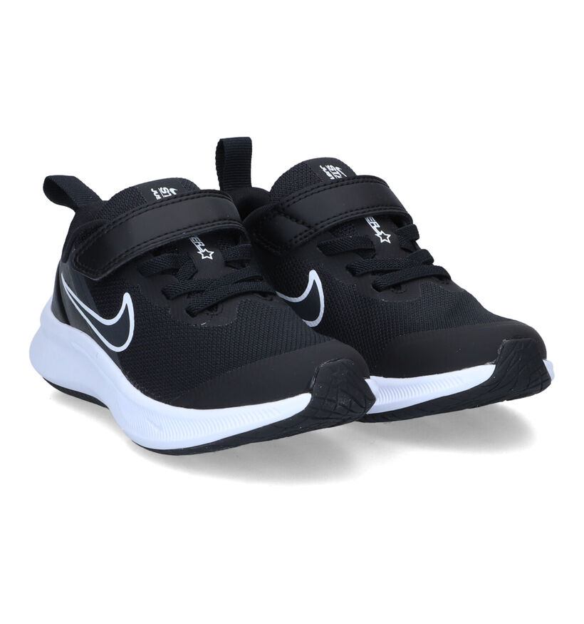 Nike Star Runner 3 PS Zwarte Sneakers voor meisjes, jongens (316249)