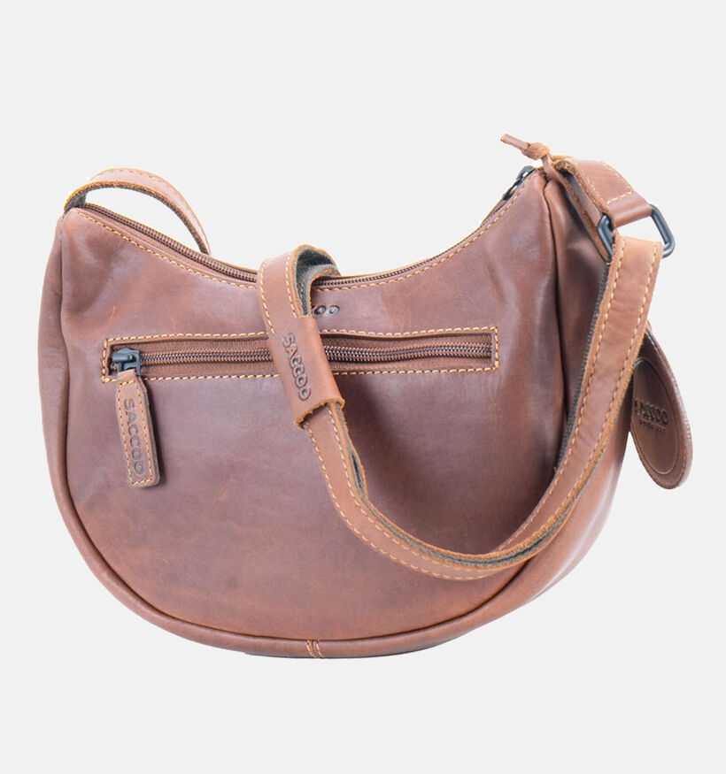 Saccoo Ranco Cognac Crossbody tas voor dames (358335)