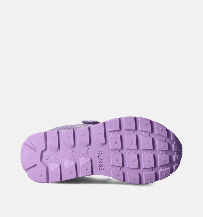 Sun68 Ally Solid Lila Sneakers voor meisjes (362457) - geschikt voor steunzolen