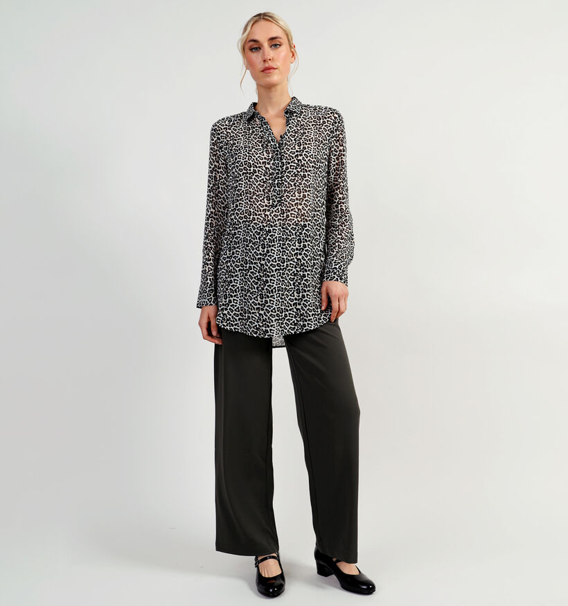 comma Bruine Blouse voor dames (345703)