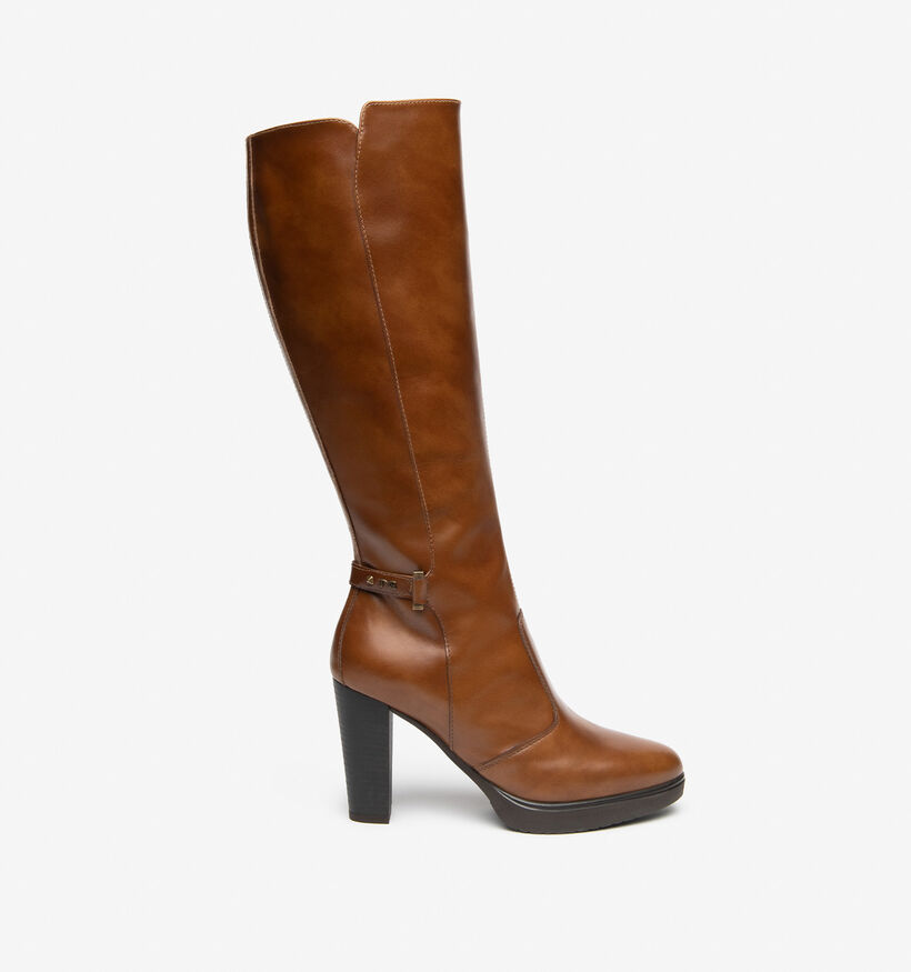 NeroGiardini Cognac Lange Laarzen voor dames (379442)