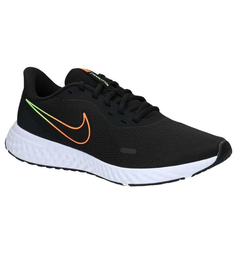 Nike Revolution 5 Grijze Sneakers in kunststof (290988)