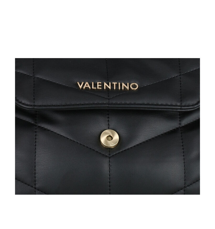 Valentino Handbags Bamboo Zwarte Schoudertas in kunstleer (299015)