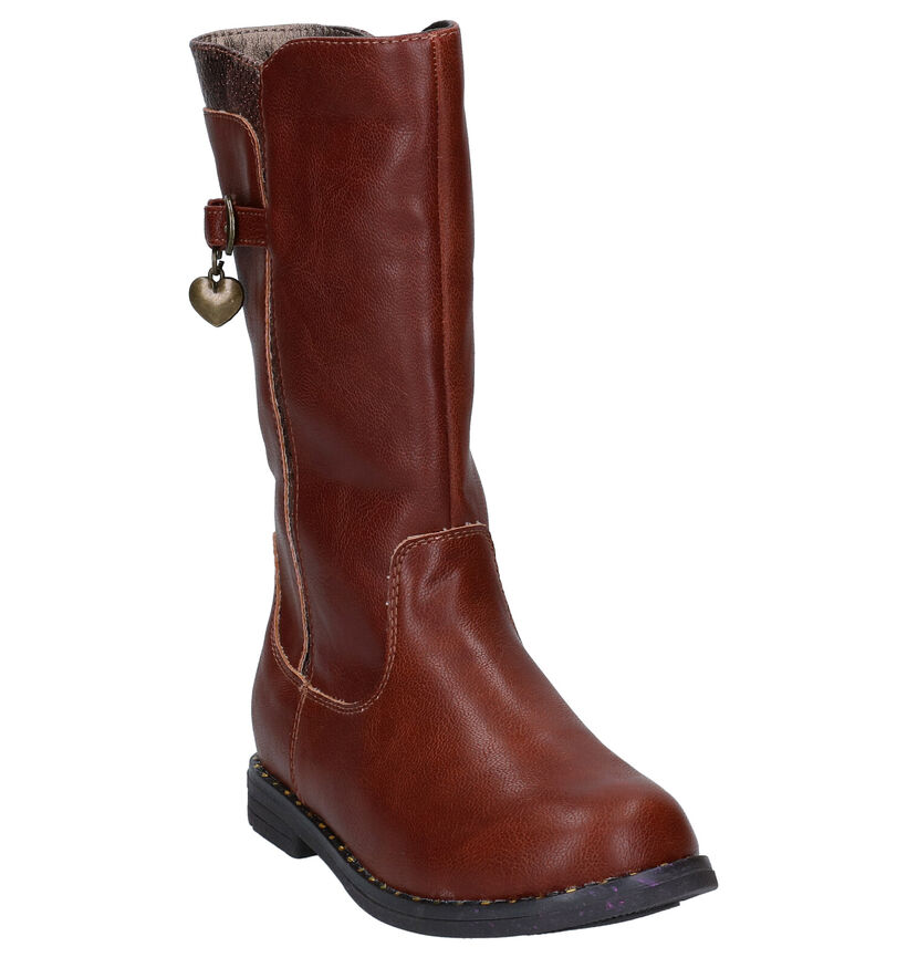 Sprox Bottes hautes en Cognac pour filles (291375)